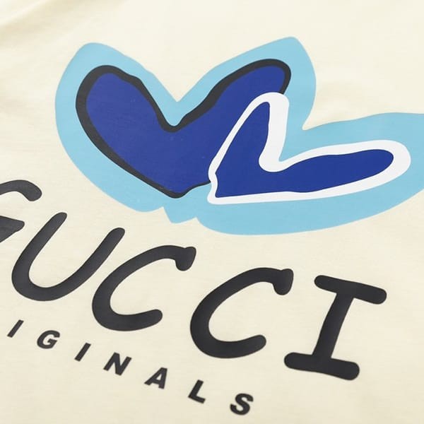 超希少！グッチ adidasコラボ パチモン コットンジャージー Tシャツ 2色 guz44401